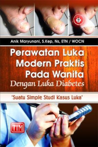 Image of perawatan luka modern praktis pada wanita dengan luka diabetes