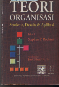 Image of Teori Organisasi Struktur Desain dan Aplikasi